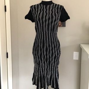 Shoshanna Black Dress Size M